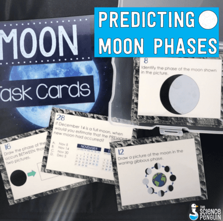 Lunar Cycle and Moon Phases - PowerPoint and Notes by The Science Duo