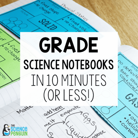 Grade Science Notebooks in 10 Minutes (or less)