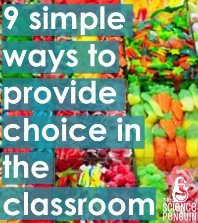 9 Simple Ways to Provide Choice in the Classroom