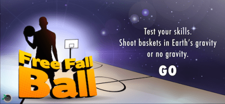 Free Fall Ball-- online game about gravity