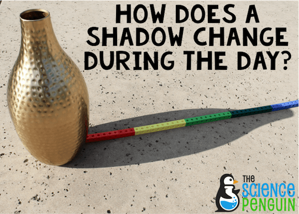 How does a shadow change during the day? Perfect investigation for Groundhog Day!
