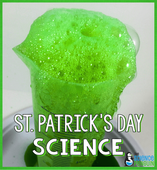 St. Patrick's Day Science Activities for kindergarten and first grade