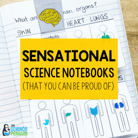 Sensational Science Notebooks for 1st, 2nd, 3rd, 4th, 5th, and 6th Grade —  The Science Penguin