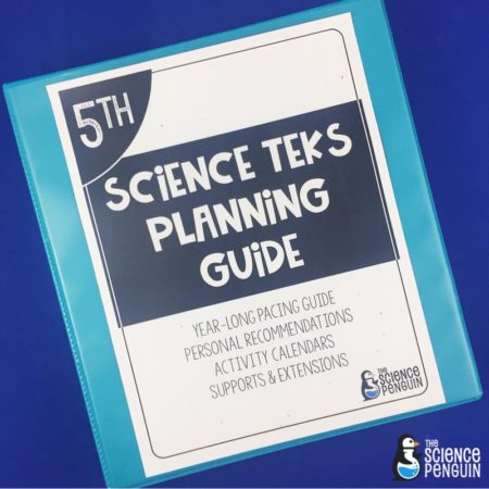 5th Grade Science TEKS Planning Guide