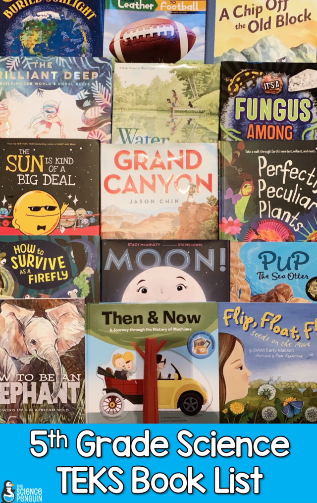 The ultimate 5th grade science teks book list the science penguin