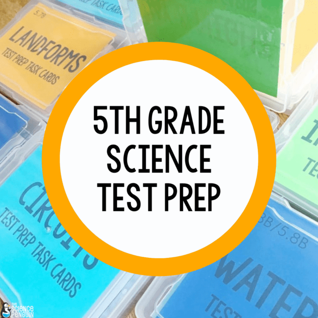 5th Grade Science Test Prep