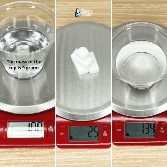 physical change experiment grade 5