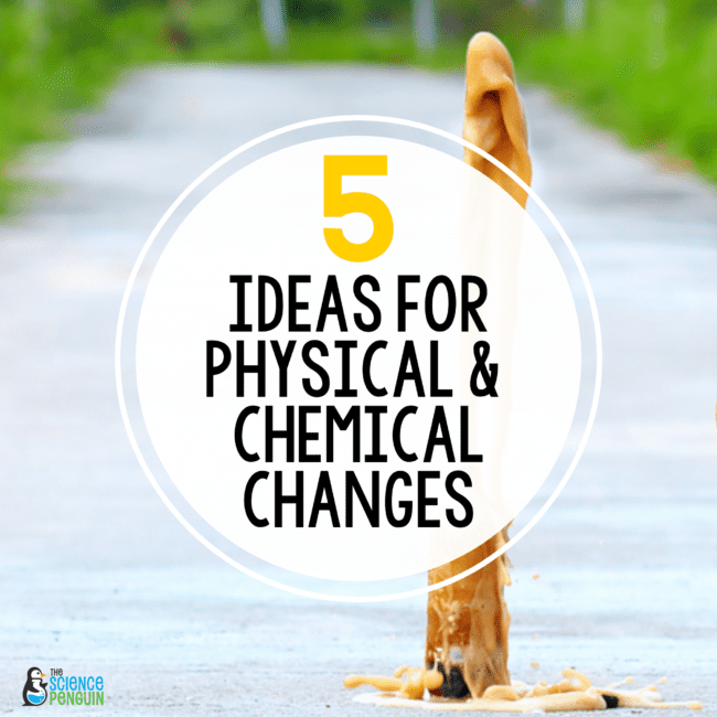 physical change experiment grade 5