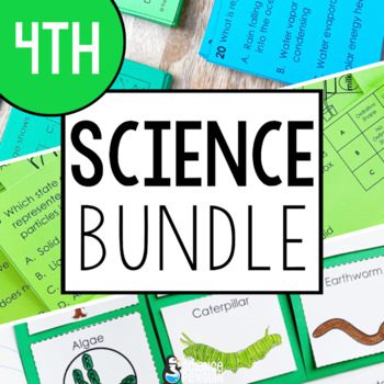 4th Grade Science TEKS Bundle