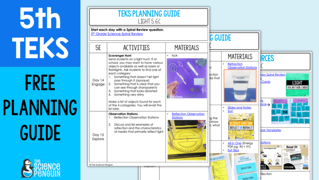 science assignments for 5th graders