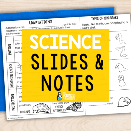 Science Lessons with Slides and Notes