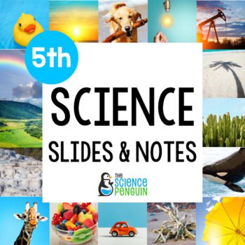 5th Grade Science Slides and Notes