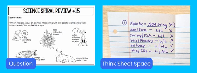 Think Sheets: Your Online Science STAAR Testing Solution — The Science ...